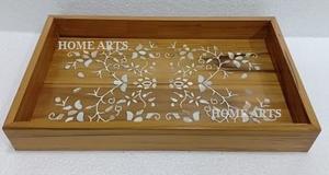 Newest Design Wood <b>Chocolates</b> Tray Customized Size Round Shape Dates Dessert Tray For Hotel Restaurant Use - Product Image 5