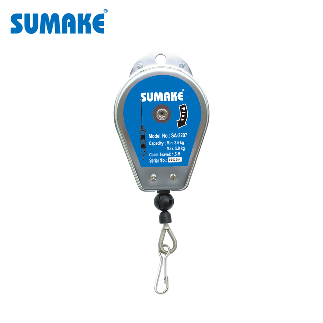 SUMAKE Industrial DIY Grade OEM Customizable High Standards Spring Balancer 0.3-5kg Capacity 1 Year Warranty for Hand Tools