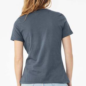 Bella Canvas transpirable logotipo personalizado algodón señoras camisetas - Product Image 6