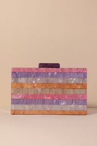 Sac fourre-tout promotionnel élégant pochette en résine transparente pour sac à main unique - Product Image 3