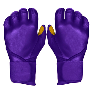 Guantes de Bateo de Béisbol Personalizados al por Mayor, de Alta Calidad, de Cuero Personalizado, Cómodos, Impermeables y Resistentes al Viento - Product Image 4