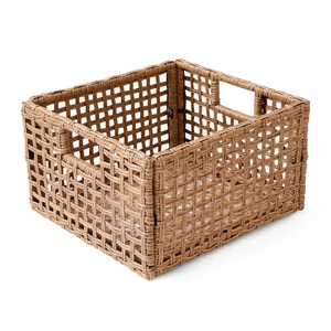 Square woven rattan <b>basket</b> Handmade <b>Storage</b> <b>Basket</b> Wholesale eco-friendly Made in Viet Nam - Product Image 1