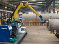 Soudeuse de tôles de tubes CNC | Système de soudage robotique Fanuc avec chargeur à double fil (MIG/TIG)
