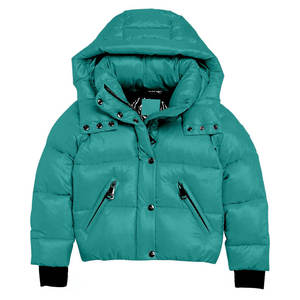 Chaqueta Acolchada de Talla Pequeña con Cierre de Cremallera y Botones, Ligera y Cálida para Invierno - Product Image 6