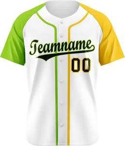 Chemises de baseball personnalisées OEM pour hommes femmes Uniformes de vêtements de sport avec maillots à boutons complets Maillots imprimés de softball sublimés - Product Image 6