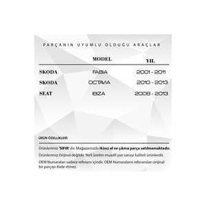 Tapa Inferior Reposabrazos y Pestillo Compatible para Skoda Octavia Fabia, Seat Ibiza - Product Image 6