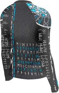 Chemises de compression personnalisables pour femmes, respirantes, à séchage rapide, manches longues, conçues sur mesure par OEM, rashguards MMA, 100% polyester - Product Image 6