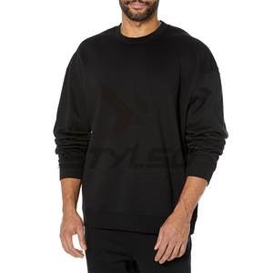 Nouveau style de sweat-shirt à col rond en éponge française à manches longues pour hommes survêtement d'hiver léger en taille XL en tissu polaire - Product Image 5