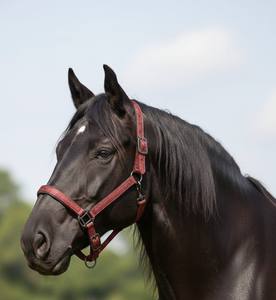 Harnais en cuir pailleté personnalisé |   Harnais équestre réfléchissant et scintillant |   Sangle en toile haute densité durable de style selle anglaise - Product Image 1