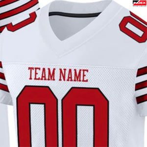 Uniforme de fútbol americano Estilo único Equipo nacional Poliéster transpirable Jugadores jóvenes adultos Jersey de fútbol americano - Product Image 6