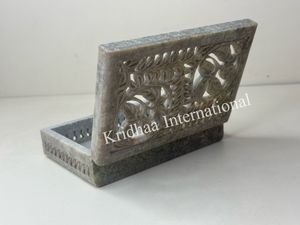 Boîte à bijoux Rectangle faite à la main de haute qualité beau marbre naturel pur meilleur prix en gros - Product Image 2