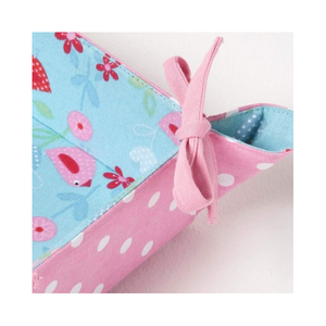 Cesta bordada de algodón 100% tejida a mano personalizada con detalles de puntada fina, Ideal para desayuno, aperitivos, exhibición, cesta de pan - Product Image 4