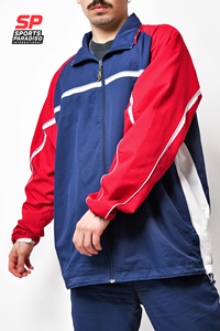 Personalizado al por mayor de nailon ligero chándal y cortavientos de lona impermeable Conjunto de jogging chándal con cremallera - Product Image 3