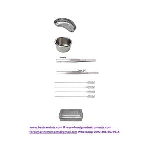 Ensemble de chirurgie de ponction lombaire, instruments chirurgicaux en acier inoxydable pour salle d'opération, approuvé CE ISO, garantie de 5 ans - Product Image 6