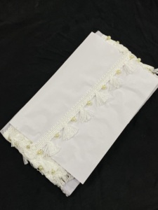 Vente en gros de franges en polyester de 15 cm, fourniture d'usine pour rideaux et robes, offres en gros - Product Image 6