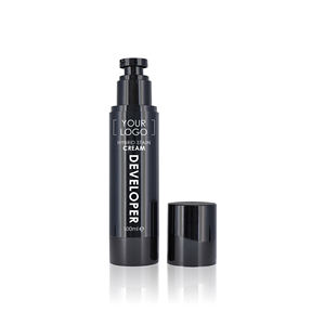 Crema Reveladora de Tinte Híbrido - Bomba sin Aire de 100ml - Negro o Blanco - OEM - Logotipo Personalizado - Marca Privada - Tinte para Cejas y Laminación - Product Image 1
