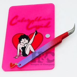 Wholesale Acrylic Lash Tiles Eyelash Extension <b>Tool</b> Butterfly <b>Square</b> Shape Custom Logo Sustainable Packaging Custom Tiles mink - Product Image 2