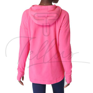 Sudadera con Capucha de Invierno para Mujer, de Alta Calidad, Formal, Elegante, Cómoda, de Forro Polar, Transpirable, de Secado Rápido, Colores Personalizados, Logotipo Frontal - Product Image 5