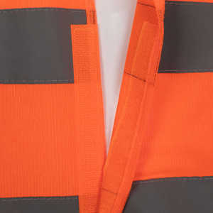 Chaleco reflectante de trabajo de alta visibilidad para hombres y mujeres, ropa de trabajo de seguridad, transpirable, ligero, duradero, chaleco reflectante para exteriores - Product Image 3