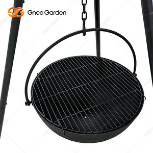2024 nouveau Design rond Barbecue plaque Barbecue charbon de bois extérieur Grill four intérieur Barbecue Grill - Product Image 6