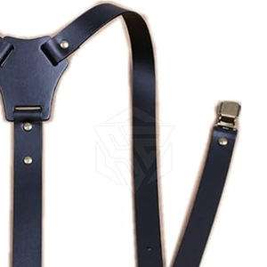 สายเอี๊ยมหนังวัวสไตล์วินเทจสำหรับเจ้าบ่าวดีไซน์เรียบง่ายแบบพรีเมียม - Product Image 6