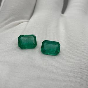 Esmeralda Natural de Alta Calidad Más Popular, Piedra Preciosa Suelta de 12x9 mm en Venta, Piedra de Joyería Natural al por Mayor de Proveedor Indio - Product Image 6