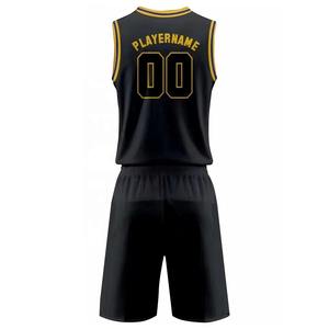 Uniforme de Baloncesto sin Mangas 100% Poliéster, Ropa Deportiva Transpirable de Alta Calidad, Conjunto de Camiseta y Pantalones Cortos, Uniforme de Baloncesto al por Mayor - Product Image 5