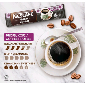Nescafé Kopi O bolsitas de café instantáneo 16G 15'S Nestlé Halal Food Malasia Bebidas Venta al por mayor Exportación 2025 Tendencia - Product Image 4