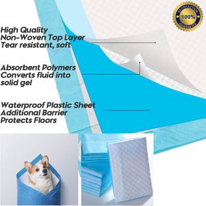 En gros, Tapis absorbant épais pour animaux de compagnie, style tendance, anti-fuite, spécial nettoyage, pour l'urine de chien et de chat - Product Image 4