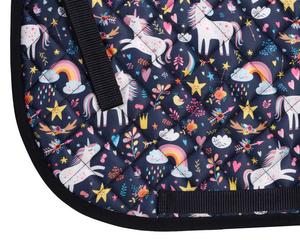 Nouvelle arrivée 2026, tapis de selle de dressage à thème licorne sublimé, tapis de selle d'équitation personnalisé, tapis d'équitation - Product Image 5