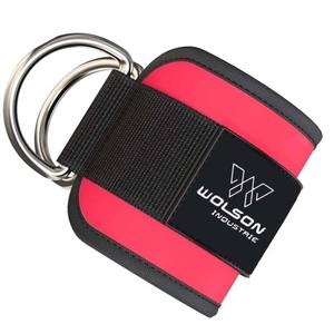 Correas de tobillo Kickback para máquinas de cable y bandas de resistencia para el hogar Correas de tobillo ajustables para gimnasio para protección de entrenamiento. - Product Image 4