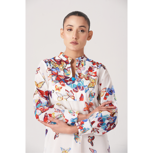 Chemise longue imprimée pour femmes - Product Image 6