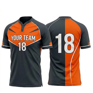 High Quality Rugby Jerseys Customized Team Name New Design Quick Dry Sportswear Rugby Jerseys - Product Image 1