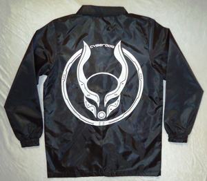 Alta calidad LOGO personalizado Stand Collar suelta sostenible senderismo moda al aire libre chaquetas a prueba de viento para hombres - Product Image 5