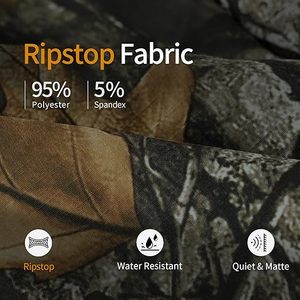 Top Quality Hunting <b>Pants</b> for <b>Men</b> Water-Resistant Turkey Hunting <b>Camo</b> <b>Pants</b> for <b>Men</b> with 6 Pockets - Product Image 3