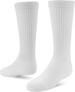 High Quality Men's Basketball Crew <b>Socks</b> Thick Cotton Polyester Material Cushioning Custom Logo Anti-Bacterial White <b>Color</b> - Product Image 3