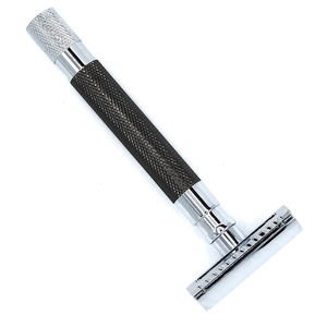 Maquinilla de afeitar de seguridad de doble filo de alta calidad personalizada para hombres con mango de madera y cuchillas de acero inoxidable al por mayor a bajo precio - Product Image 2