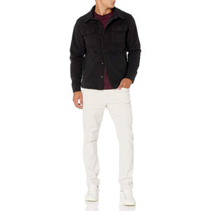 Veste polaire d'hiver pour homme, col montant, coupe-vent, en tissu polaire, vente chaude, OEM High Street - Product Image 1