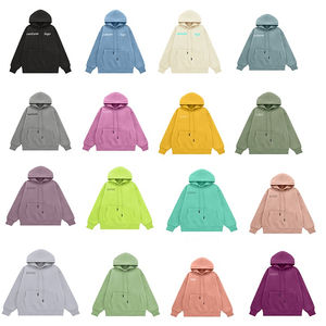 Sudadera con capucha lisa de poliéster y algodón al por mayor de fábrica, Sudadera con capucha en blanco para mujer, alta calidad - Product Image 6