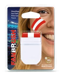 Pintura Facial al por Mayor Fanbrush Canada Football 2026 para Distribuidores, Hecha en Francia, 48 Naciones, Colores y Logotipos Personalizados - Product Image 1
