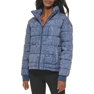Women Streetwear Puffer Jacket Fashion Puff Regular Style Winter Waterproof Windproof Breathable Polyester Filling Hooded - Product Image 3
