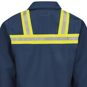 Derniers modèles de chemises de sécurité pour hommes Logo personnalisé/couleur Chemise de sécurité respirante et confortable de haute qualité anti-rides - Product Image 4