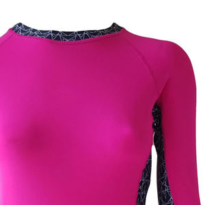 <b>Women's</b> Custom Made Long Sleeve <b>Rash</b> <b>Guard</b> Custom Logo Print Cheap Price Long Sleeve <b>Rash</b> <b>Guard</b> <b>For</b> <b>Women</b> - Product Image 3