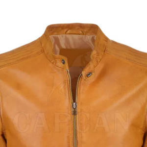 Ropa cálida de invierno Chaqueta de cuero transpirable para hombre Ropa informal Chaqueta de cuero para hombre a precio asequible - Product Image 4