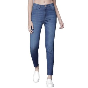 Nouveau Jean Droit Femme en Denim Extensible Écologique Style Japonais Personnalisable en Gros Qualité Supérieure Orienté Export - Product Image 4