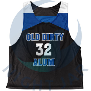 100% Polyester personnalisé fait boîte crosse imprimé réversible uniforme maillot unisexe séchage rapide respirant - Product Image 5