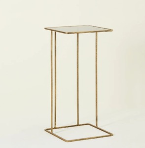 Mesa decorativa de Metal para el hogar, mesa decorativa para muebles, precio al por mayor, mesa de centro de estilo moderno, pantalla transparente superior - Product Image 4