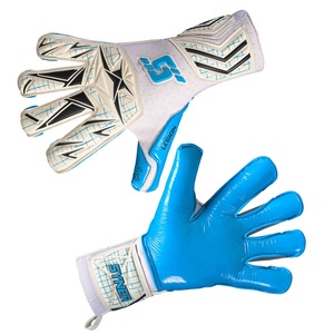 Breathable Professional Latex <b>Finger</b> Protection Football Soccer Goalkeeper Gloves - Product Image 6