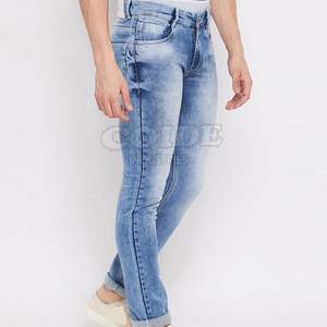 กางเกงยีนส์ซักได้สำหรับผู้ชายกางเกงสำหรับผู้ชายดีไซน์ล่าสุด OEM ระบายอากาศได้ดี - Product Image 2