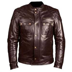 Blouson de moto unisexe en cuir coupe-vent 2026 – Durable pour la course, commande en gros OEM toutes saisons - Product Image 1